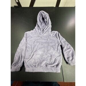 Puma Embossed Big Kids' Hoodie Size 8/10 Purple